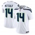 Seattle Seahawks DK Metcalf Nike 2023 White Vapor F.U.S.E. Limited Jersey