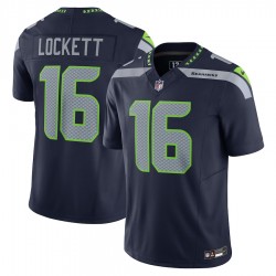 Seattle Seahawks Tyler Lockett Nike 2023 College Navy Vapor F.U.S.E. Limited Jersey