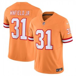 Tampa Bay Buccaneers Antoine Winfield Jr. Nike 2023 Orange Throwback Vapor F.U.S.E. Limited Jersey