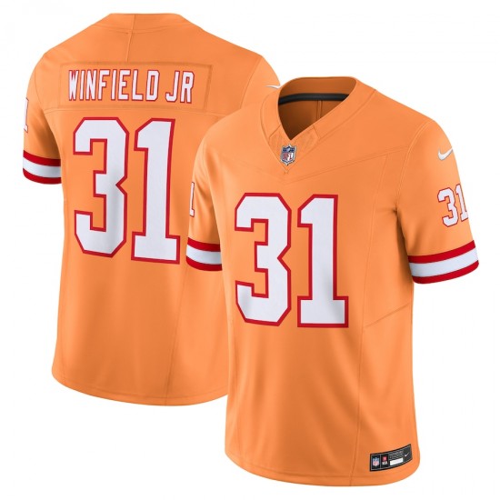 Tampa Bay Buccaneers Antoine Winfield Jr. Nike 2023 Orange Throwback Vapor F.U.S.E. Limited Jersey