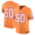 Tampa Bay Buccaneers Vita Vea Nike 2023 Orange Throwback Vapor F.U.S.E. Limited Jersey