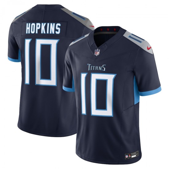 Tennessee Titans DeAndre Hopkins Nike 2023 Navy Vapor F.U.S.E. Limited Jersey