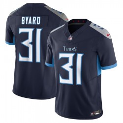 Tennessee Titans Kevin Byard Nike 2023 Navy Vapor F.U.S.E. Limited Jersey