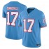 Tennessee Titans Ryan Tannehill Nike 2023 Light Blue Oilers Throwback Vapor F.U.S.E. Limited Jersey