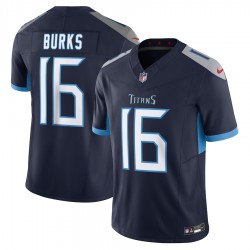 Tennessee Titans Treylon Burks Nike 2023 Navy Vapor F.U.S.E. Limited Jersey