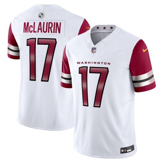 Washington Commanders Terry McLaurin Nike 2023 White Vapor F.U.S.E. Limited Jersey