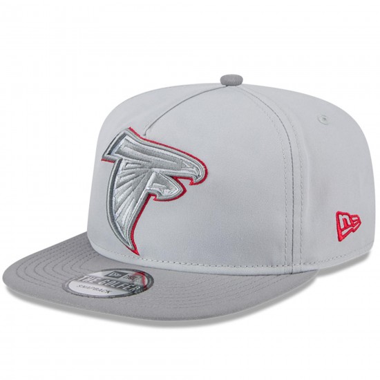 Atlanta Falcons New Era Gray 2024 NFL Adjustable Snapback Hat
