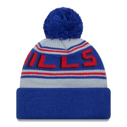 Buffalo Bills  New Era Royal  Main Cuffed Knit Hat with Pom