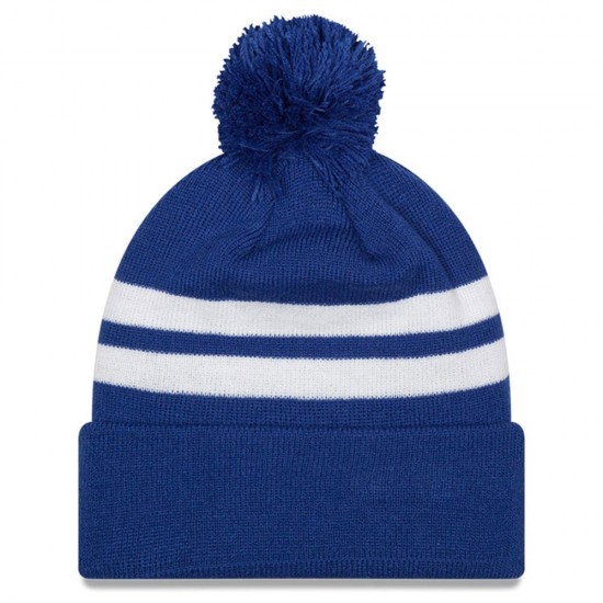 Buffalo Bills  New Era Royal 2023 AFC East Division Champions Cuffed Knit Hat with Pom