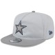 Dallas Cowboys New Era Gray 2024 NFL Adjustable Snapback Hat