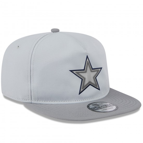 Dallas Cowboys New Era Gray 2024 NFL Adjustable Snapback Hat