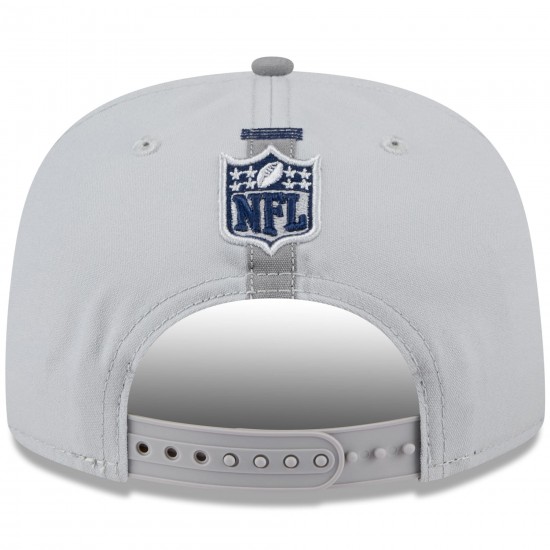Dallas Cowboys New Era Gray 2024 NFL Adjustable Snapback Hat
