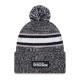 Denver Broncos New Era Heather Black 2023 Inspire Change Cuffed Knit Hat With Pom