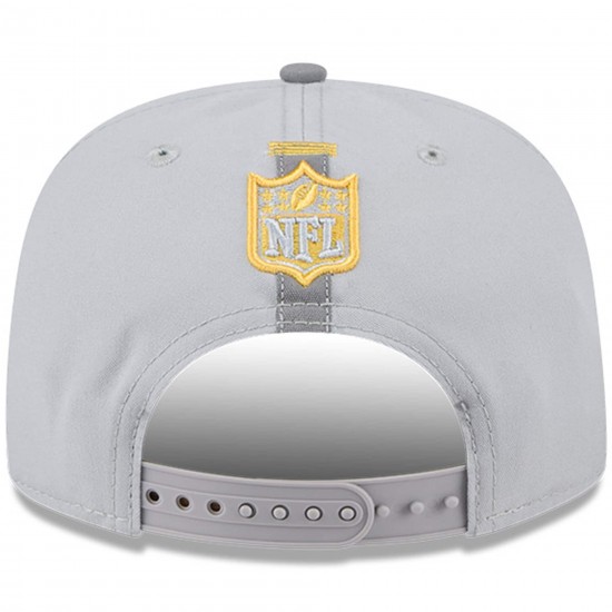 Green Bay Packers New Era Gray 2024 NFL Adjustable Snapback Hat