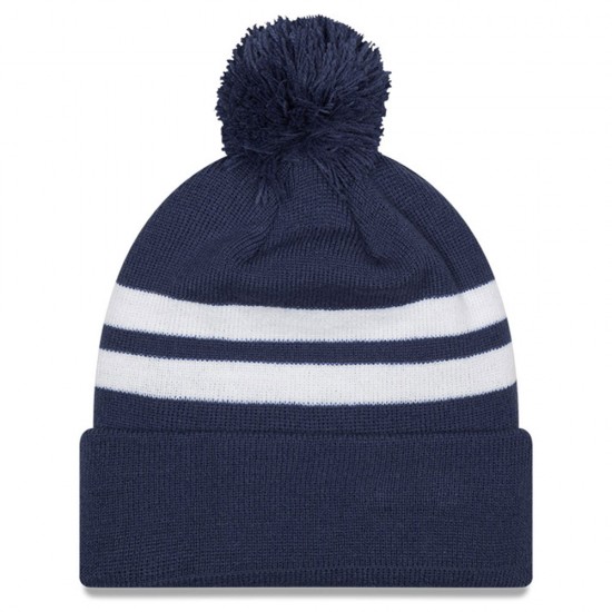 Houston Texans  New Era Navy 2023 AFC South Division Champions Cuffed Knit Hat with Pom