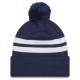 Houston Texans  New Era Navy 2023 AFC South Division Champions Cuffed Knit Hat with Pom