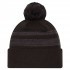 Houston Texans New Era Black Dispatch Cuffed Knit Hat with Pom
