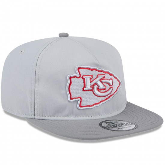 Kansas City Chiefs New Era Gray 2024 NFL Adjustable Snapback Hat