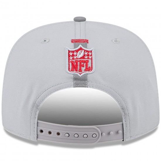 Kansas City Chiefs New Era Gray 2024 NFL Adjustable Snapback Hat