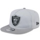 Las Vegas Raiders New Era Gray 2024 NFL Adjustable Snapback Hat