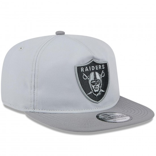 Las Vegas Raiders New Era Gray 2024 NFL Adjustable Snapback Hat