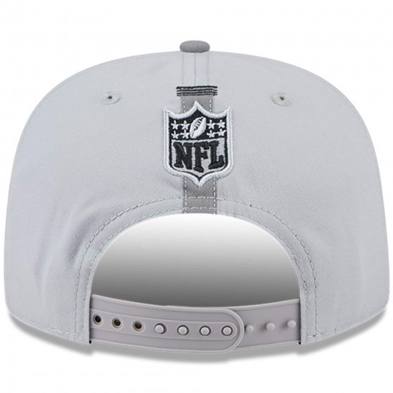 Las Vegas Raiders New Era Gray 2024 NFL Adjustable Snapback Hat