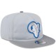 Los Angeles Rams New Era Gray 2024 NFL Adjustable Snapback Hat