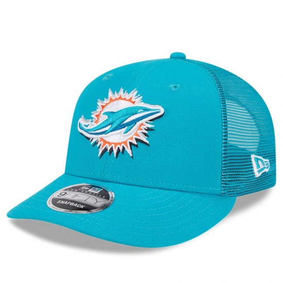 Miami Dolphins  New Era Aqua 2024 NFL Adjustable Snapback Hat Hat