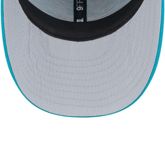Miami Dolphins  New Era Aqua 2024 NFL Adjustable Snapback Hat Hat