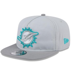 Miami Dolphins New Era Gray 2024 NFL Adjustable Snapback Hat