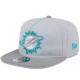 Miami Dolphins New Era Gray 2024 NFL Adjustable Snapback Hat