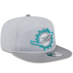 Miami Dolphins New Era Gray 2024 NFL Adjustable Snapback Hat