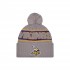 Minnesota Vikings  New Era Gray 2024 Sideline Sport Cuffed Knit Hat with Pom