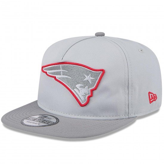 New England Patriots New Era Gray 2024 NFL Adjustable Snapback Hat