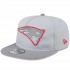New England Patriots New Era Gray 2024 NFL Adjustable Snapback Hat