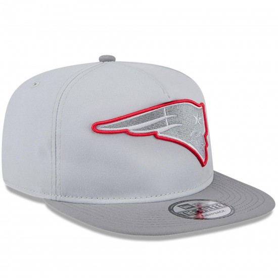 New England Patriots New Era Gray 2024 NFL Adjustable Snapback Hat