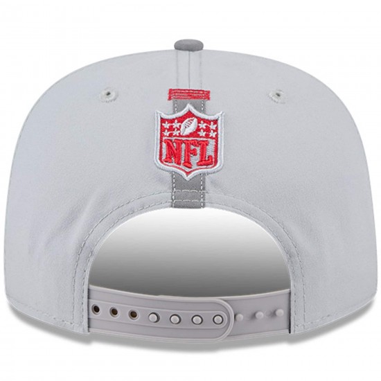New England Patriots New Era Gray 2024 NFL Adjustable Snapback Hat