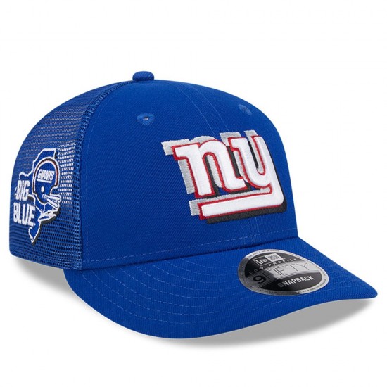 New York Giants  New Era Royal 2024 NFL Adjustable Snapback Hat Hat