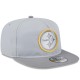 Pittsburgh Steelers New Era Gray 2024 NFL Adjustable Snapback Hat