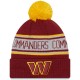 Preschool Washington Commanders New Era Burgundy Repeat Cuffed Knit Hat with Pom