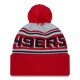 San Francisco 49ers  New Era Scarlet  Main Cuffed Knit Hat with Pom
