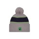 Seattle Seahawks  New Era Gray 2024 Sideline Sport Cuffed Knit Hat with Pom
